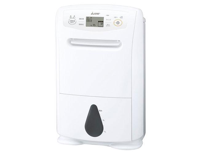 MITSUBISHI 三菱電機 衣類乾燥除湿機 除湿能力:15.5L(50Hz)/18L(60Hz)/日 タンク容量 約4.7L ホワイト(MJ-P180ZX)