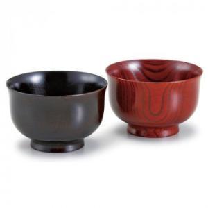 東出漆器店 夫婦汁椀 丸福型 ワイン・ブラック 23128 (2237605) ecjoy-91982294 ECJOY!楽天市場店 パッケージ画像