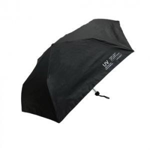 カフェディムリー 折り畳み傘 晴雨兼用 遮光6K55cm mini ブラック JKO-446-09 (2272708)