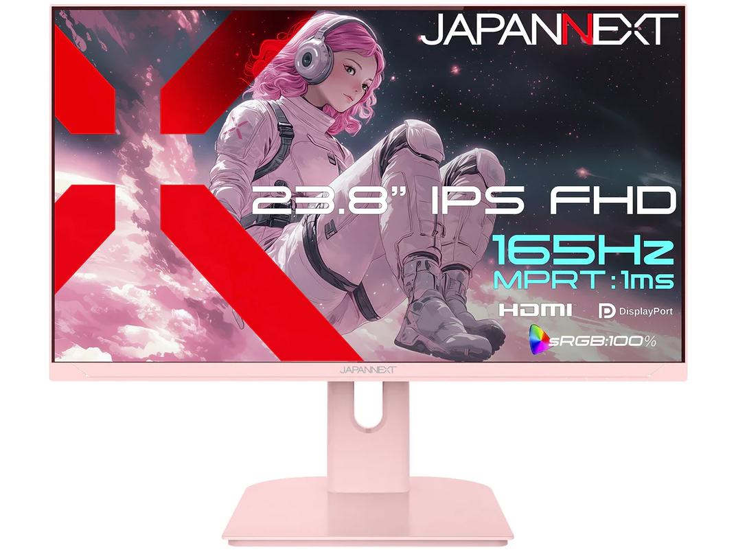 JAPANNEXT ジャパンネクスト JN-IPS238G165F-PK(JN-IPS238G165F-PK)