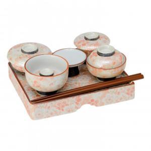 サンメニー 仏膳 有田焼 雅桜ピンク 436900009v072 (2280964)