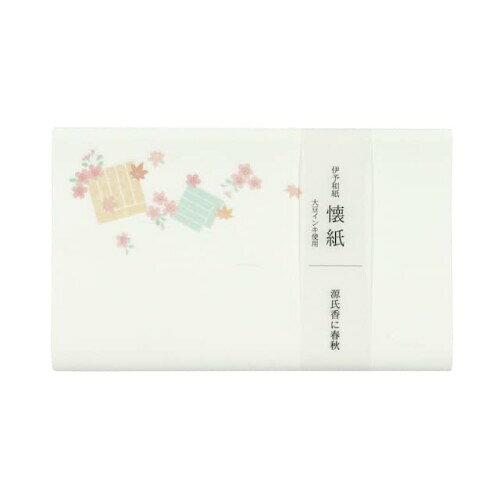 カミイソ産商 伊予和紙 懐紙 源氏香に春秋 (No.3019)【入数:20】