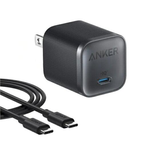 &nbsp;メーカー&nbsp;ANKER アンカー&nbsp;商品カテゴリ&nbsp;充電器・チャージャー＞AC式充電器&nbsp;発送目安&nbsp;1日〜2日以内に発送予定（土日祝除）&nbsp;お支払方法&nbsp;銀行振込・クレジットカード&nbsp;送料&nbsp;送料無料&nbsp;特記事項&nbsp;&nbsp;その他&nbsp;※※※※※※※※※※※※※※※※※ 仕様 ※※※※※※※※※※※※※※※※※タイプ 充電器出力 5V=3A/9V=3A/15V=3A/20V=2.25A(最大45W)入力 100-240V〜1.2A、50-60HzUSBポート数 USB Type-C×1USBプラグ形状 USB Type-C付属ケーブル USB Type-C⇔USB Type-C重量 60 g