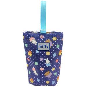丸眞 miffy ミッフィー 「ネイビーエレガント」 シューズバッグ トートバッグ (5825009500)【入数:3】