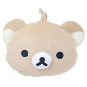 丸眞 リラックマ リラックマとのんびり 2WAYネックピロー 枕 カー用品 旅行 (6465003100)【入数:3】