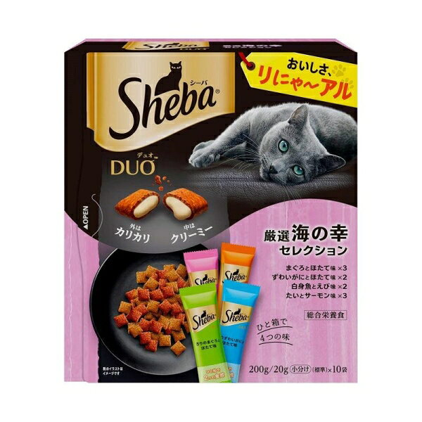 [マースジャパン]シーバ デュオ 厳選海の幸セレクション 200g (-)