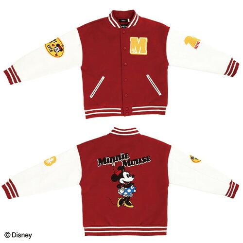 丸眞 ディズニー ミニー ベストミーエバー スタジャン(L) アウター レディース メンズ キャラジャン (2335074400)