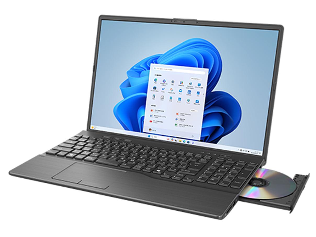 FUJITSU 富士通 FMVA75L2BA 富士通 ノートPC FMV Note A Windows 11 Home 16.0〜16.9型（インチ） Ryzen メモリ16GB SSD 512GB 1920×1200 Webカメラ有り Bluetooth v5.4 Office有り 1.6〜2.0kg ブラック系