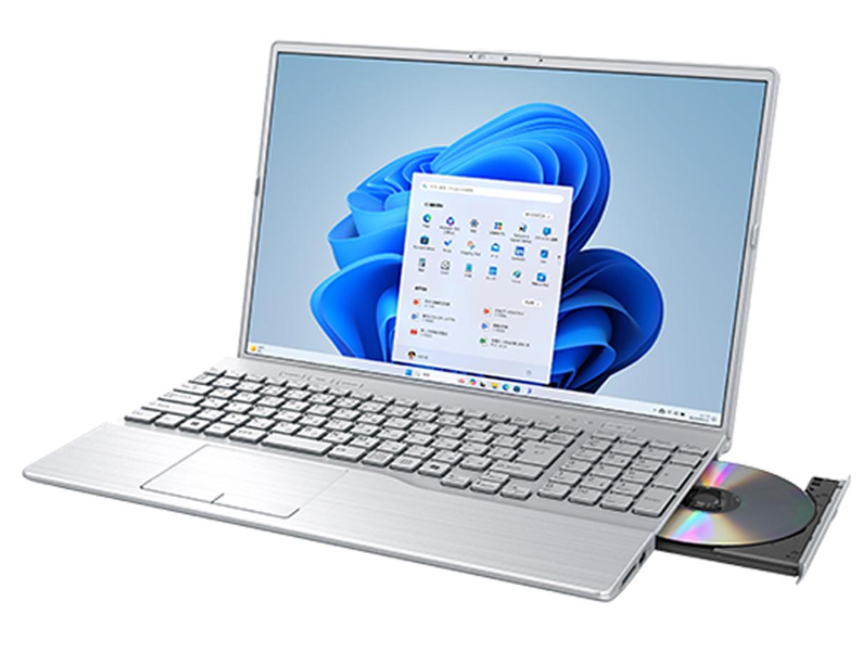 FUJITSU 富士通 FMVA53L2SA ノートPC FMV Note A Windows 11 Home 16.0〜16.9型（インチ） Ryzen メモリ16GB SSD 512GB 1920×1200 Webカメラ有り Bluetooth v5.4 Office有り 1.6〜2.0kg シルバー系