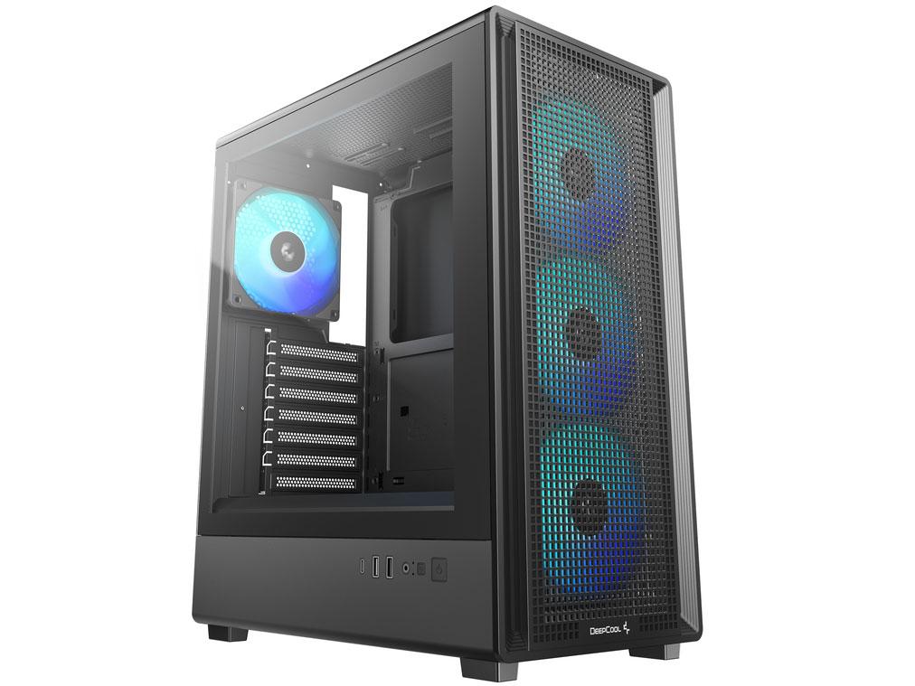 DEEPCOOL PCケース ブラック CC550 4F(R-CC550BKANA4-G)