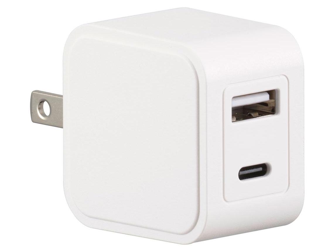 &nbsp;メーカー&nbsp;OHM オーム電機&nbsp;商品カテゴリ&nbsp;充電器・チャージャー＞AC式充電器&nbsp;発送目安&nbsp;2日〜3日以内に発送予定（土日祝除）&nbsp;お支払方法&nbsp;銀行振込・クレジットカード&nbsp;送料&nbsp;送料無料&nbsp;特記事項&nbsp;&nbsp;その他&nbsp;※※※※※※※※※※※※※※※※※ 仕様 ※※※※※※※※※※※※※※※※※タイプ 充電器出力 USB Type-A、USB Type-C：1ポート最大出力12W(5V/2.4A)、合計最大出力12W(5V/2.4A)入力 AC100-240V 50/60Hz 0.3A(MAX)USBポート数 USB Type-A×1・USB Type-C×1付属ケーブル 別売幅x高さx奥行き 27x40x40 mm重量 41 g