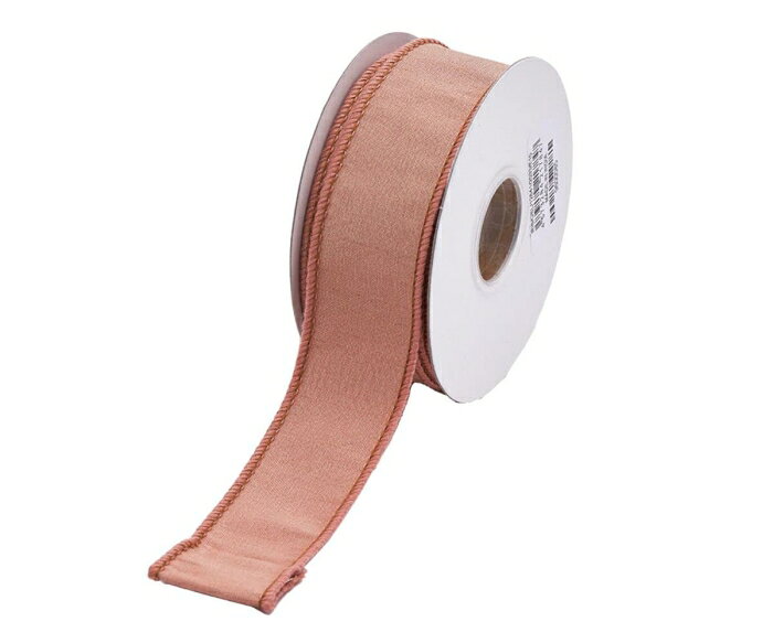 ホワイエ(Foyer) ワイヤーリボン DUPION DBL FUSED DUPION RIBBON MV 3.8cm 9600085 (2044761)