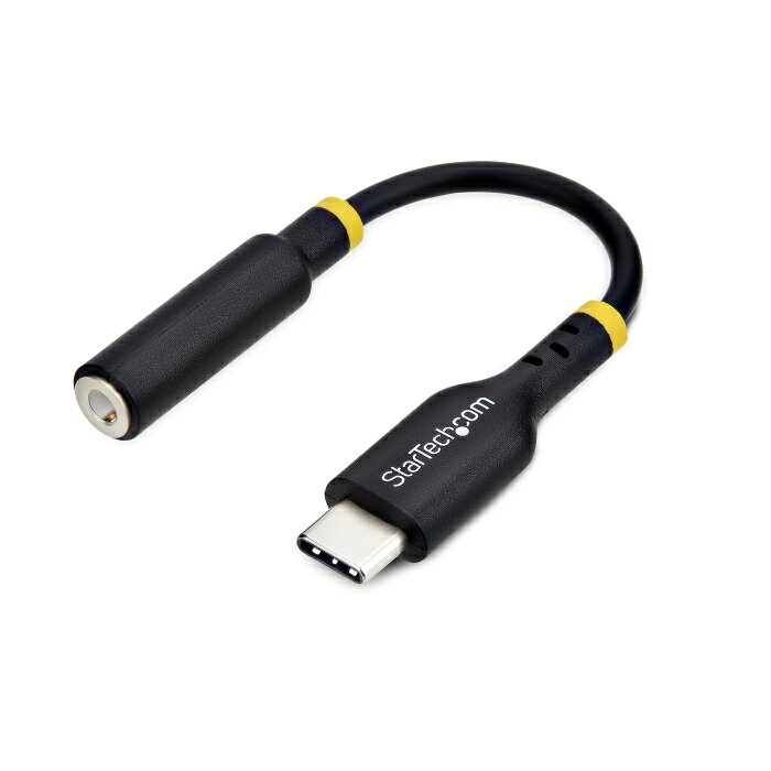 STARTECH.COM オーディオアダプター/USB-C/32ビットDAC Hi-Fi/Thunderbolt互換(USBCAUDIO2)