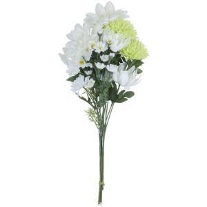 アートクリエイション光の楽園 アートフラワー 手組仏花菊1本 2696A18N (2335210)