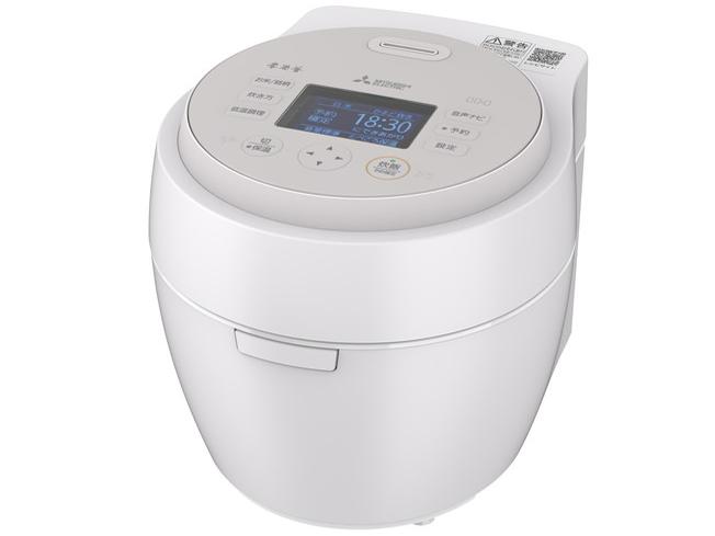 MITSUBISHI 三菱電機 三菱IHジャー炊飯器 本炭炊釜 紬 真・かまど炊きモード おにぎりモード 5.5合炊き 炭漆黒 2026年モデル(NJ-BW10J-B)