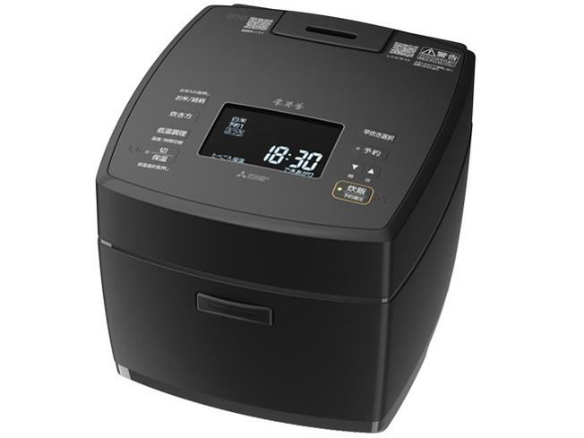 三菱電機 NJ-VW10J-W IHジャー炊飯器 本炭炊釜 銘柄芳潤炊き 熱密封かまど構造 5.5合炊き 白絹 2026年モデル