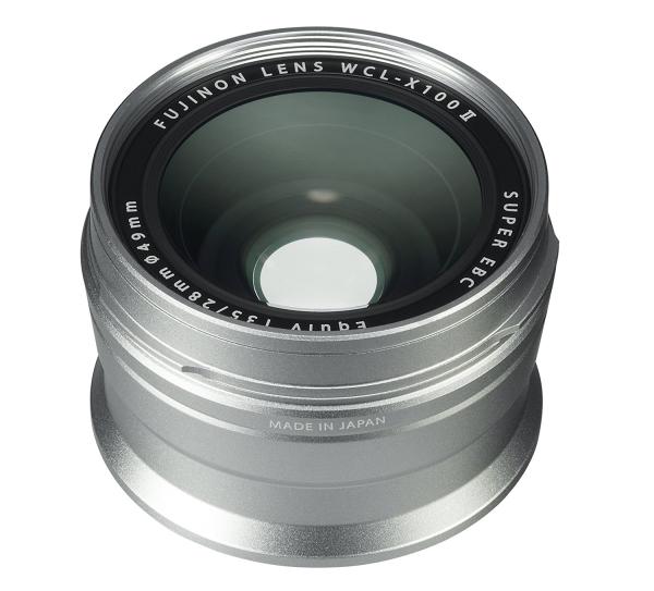 FUJIFILM 富士フイルム ＜フジノンレンズ＞ワイドコンバージョンレンズ WCL-X100 II(シルバー)(WCL-X100S II)