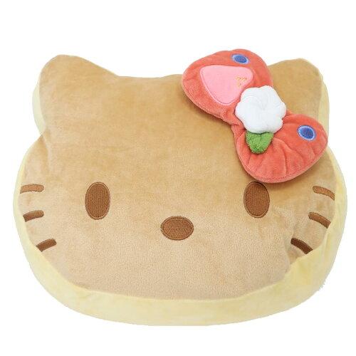 丸眞 サンリオ ハローキティ キティパンケーキ ダイカットクッション ぬいぐるみ (3785002900)【入数:3】