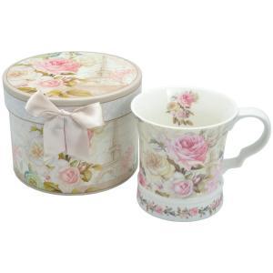 仁王インターナショナル ギフトBOX入りマグカップ PIバラ【ロイヤルアーデン】 (446-37633)【入数:60】