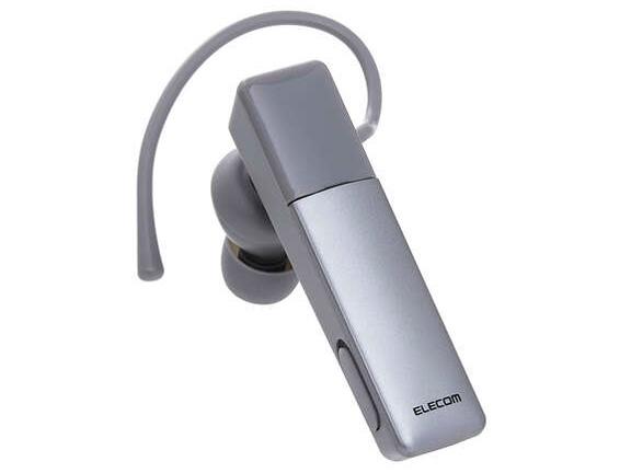 ELECOM エレコム Bluetoothヘッドセット/Type-C端子/グレー(LBT-HSC21MPGY)