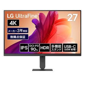 LG LG電子 27型 4K(3840×2160) IPS USB Type-C ブラック(27U730B-B)