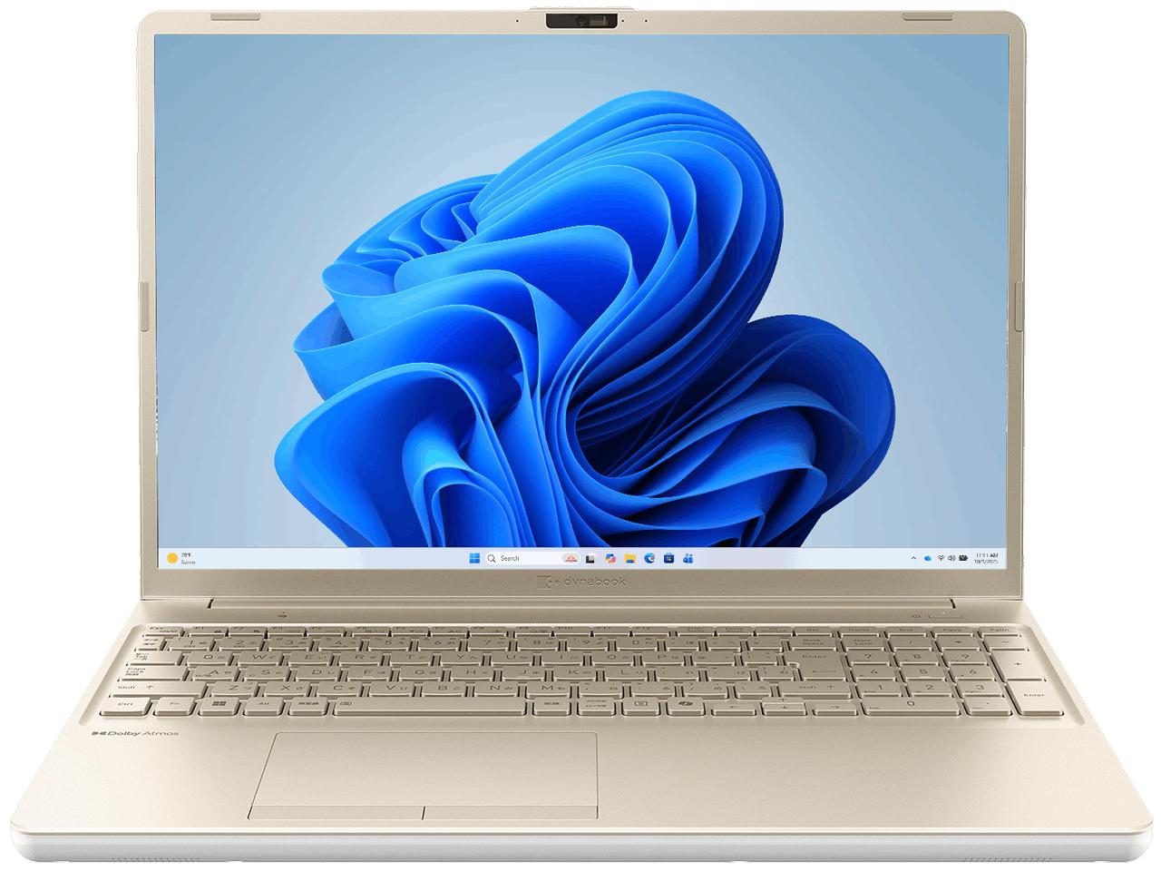 DYNABOOK ダイナブック dynabook T6/A3 (Core 7 150U/16GB/SSD・512GB/スーパーマルチ/Win11Home 25H2/365 Personal(24か月版)+Office H＆B 2024 オプション付/16.0型/アッシュゴールド)(P1T6A3PG)