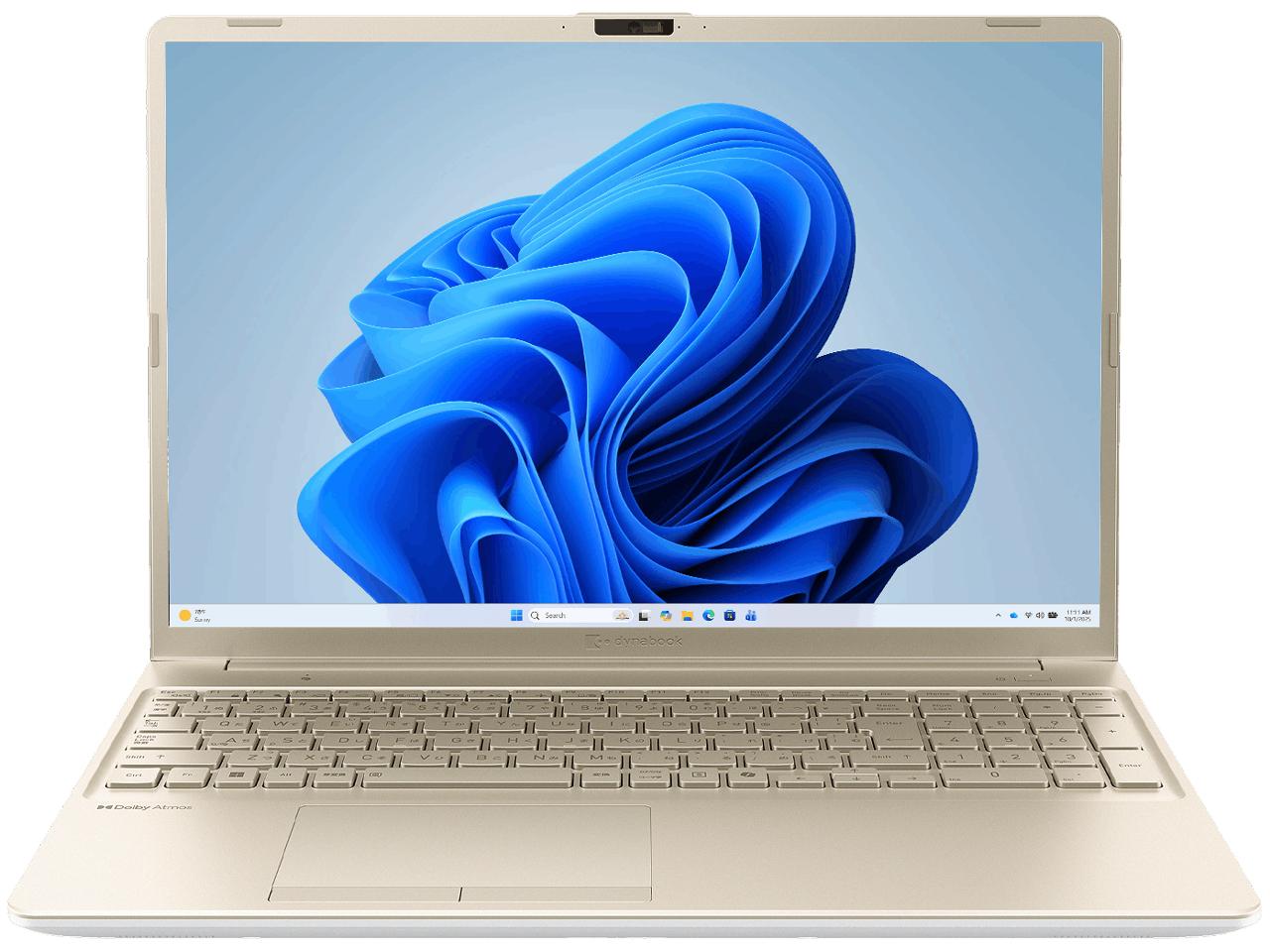 DYNABOOK ダイナブック dynabook C7/A3 (Core 7 150U/16GB/SSD・512GB/ODD無/Win11Home 25H2/365 Personal(24か月版)+Office H＆B 2024 オプション付/16.0型/アッシュゴールド)(P1C7A3PG)