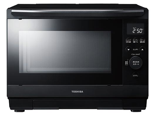 TOSHIBA 東芝 オーブンレンジ 石窯ドーム ハイアングル赤外線センサー 250度オーブン 26L ブラック ER-D90C(K)