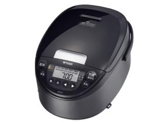 TIGER タイガー魔法瓶 IH炊飯器 遠赤黒厚釜 少量高速メニュー搭載 5.5合炊き モーブブラック(JPW-K100KV)