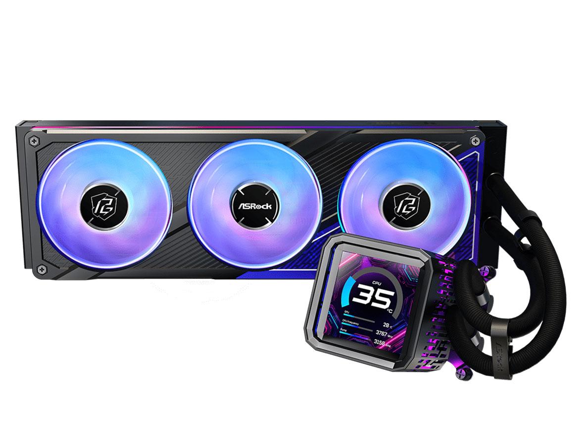 &nbsp;メーカー&nbsp;ASRock&nbsp;商品カテゴリ&nbsp;冷却パーツ・ファン＞CPUファン&nbsp;発送目安&nbsp;翌日までに発送（休業日除く）&nbsp;お支払方法&nbsp;銀行振込・クレジットカード&nbsp;送料&nbsp;送料無料&nbsp;特記事項&nbsp;&nbsp;その他&nbsp;※※※※※※※※※※※※※※※※※ 仕様 ※※※※※※※※※※※※※※※※※Intel対応ソケット LGA 1851/1700AMD対応ソケット AM5/AM4タイプ 水冷型ラジエーターサイズ 397x120x32 mm最大ファン風量 61.28 CFM最大ファン回転数 2400 rpmノイズレベル 31.4dB(A)LEDライティング対応 ○PWM ○コネクタ 4pin材質 コールドプレート：銅・ラジエーター：アルミニウム・チューブ：IIR+EPDM