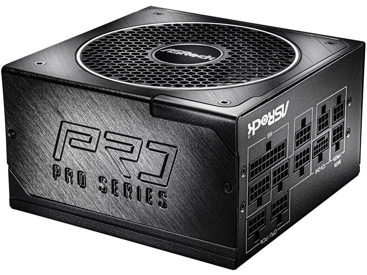 &nbsp;メーカー&nbsp;ASRock&nbsp;商品カテゴリ&nbsp;PCパーツ＞電源ユニット&nbsp;発送目安&nbsp;翌日までに発送（休業日除く）&nbsp;お支払方法&nbsp;銀行振込・クレジットカード&nbsp;送料&nbsp;送料無料&nbsp;特記事項&nbsp;&nbsp;その他&nbsp;※※※※※※※※※※※※※※※※※ 仕様 ※※※※※※※※※※※※※※※※※対応規格 ATX12V V3.1電源容量 1000 Wプラグイン対応 ○PFC ○105℃コンデンサ ○保護回路 OCP/SCP/OVP/UVP/OTP/OPP/SIP1Wあたりの価格 19 円80PLUS認証 GOLDETA認証 GOLDLAMBDA認証 A+メインコネクタ 24ピンCPU用コネクタ 4+4ピンEPS x1・8ピンEPS x1PCI Expressコネクタ 6+2ピンx3・12V-2x6x1SATA 8 個ペリフェラル 4 個サイズ 150x150x86 mm