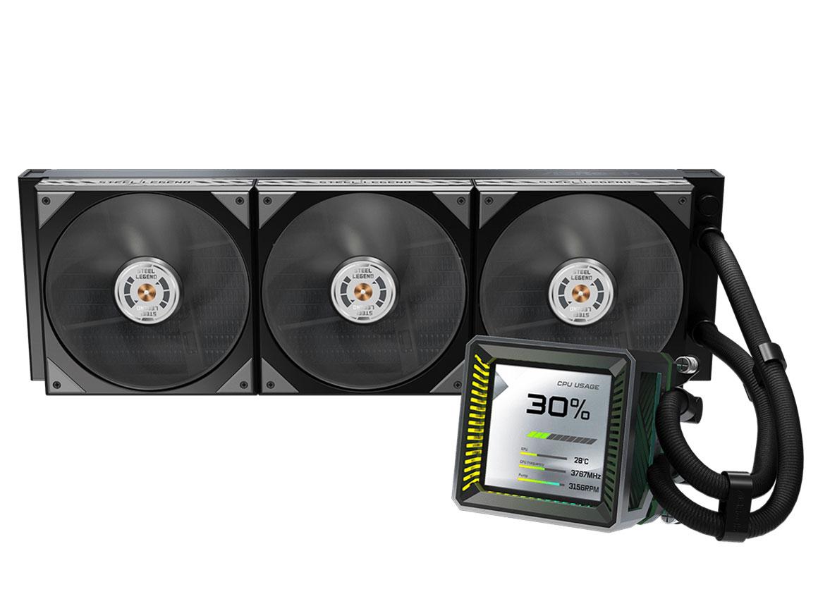 ASRock Steel Legend Dark 360 LCD(ASR-SL/DARK/360/LCD)