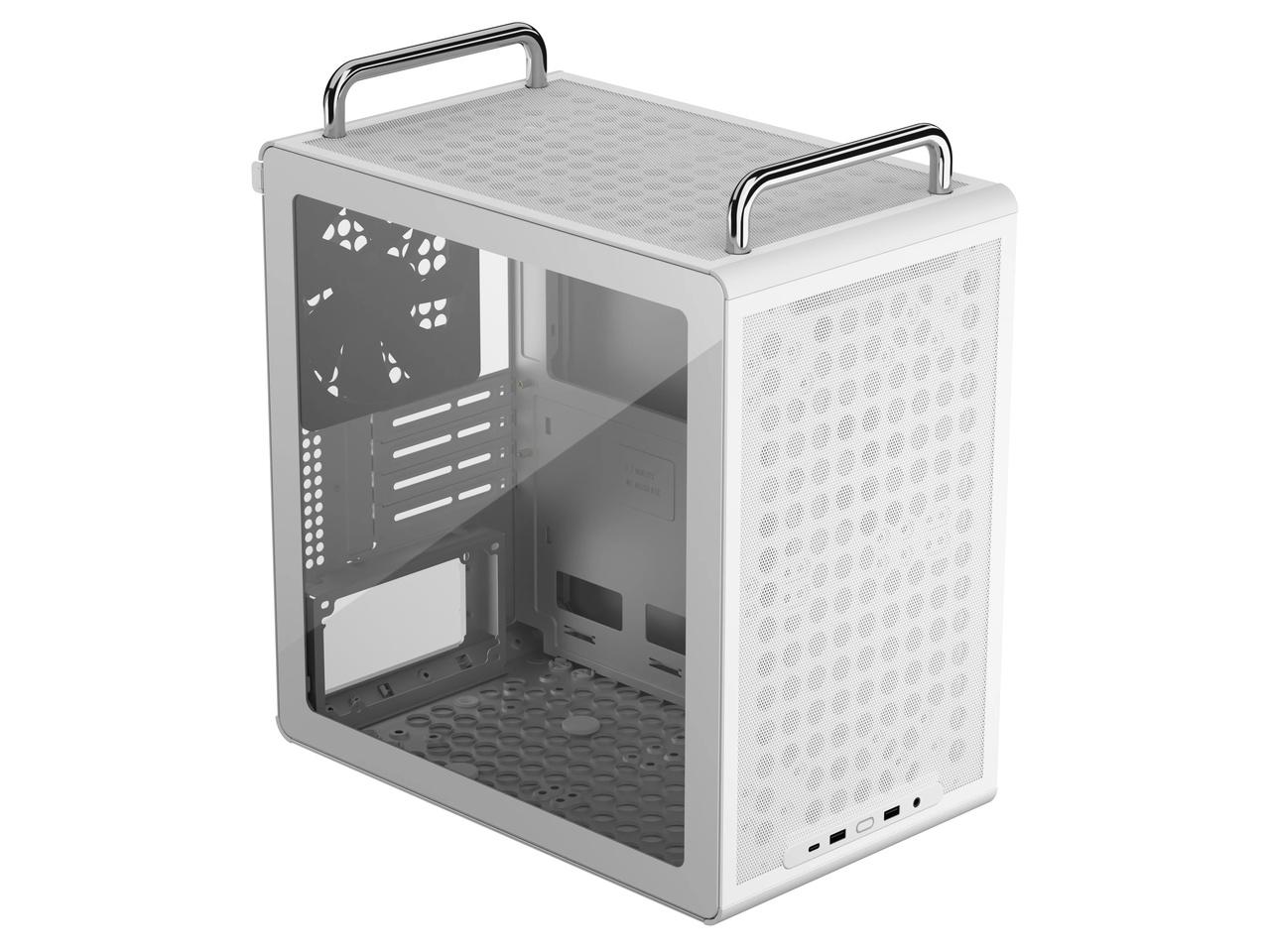 COOLER MASTER TECHNOLOGY Qube 340 White With Handle(Q340-WGNN-S00)