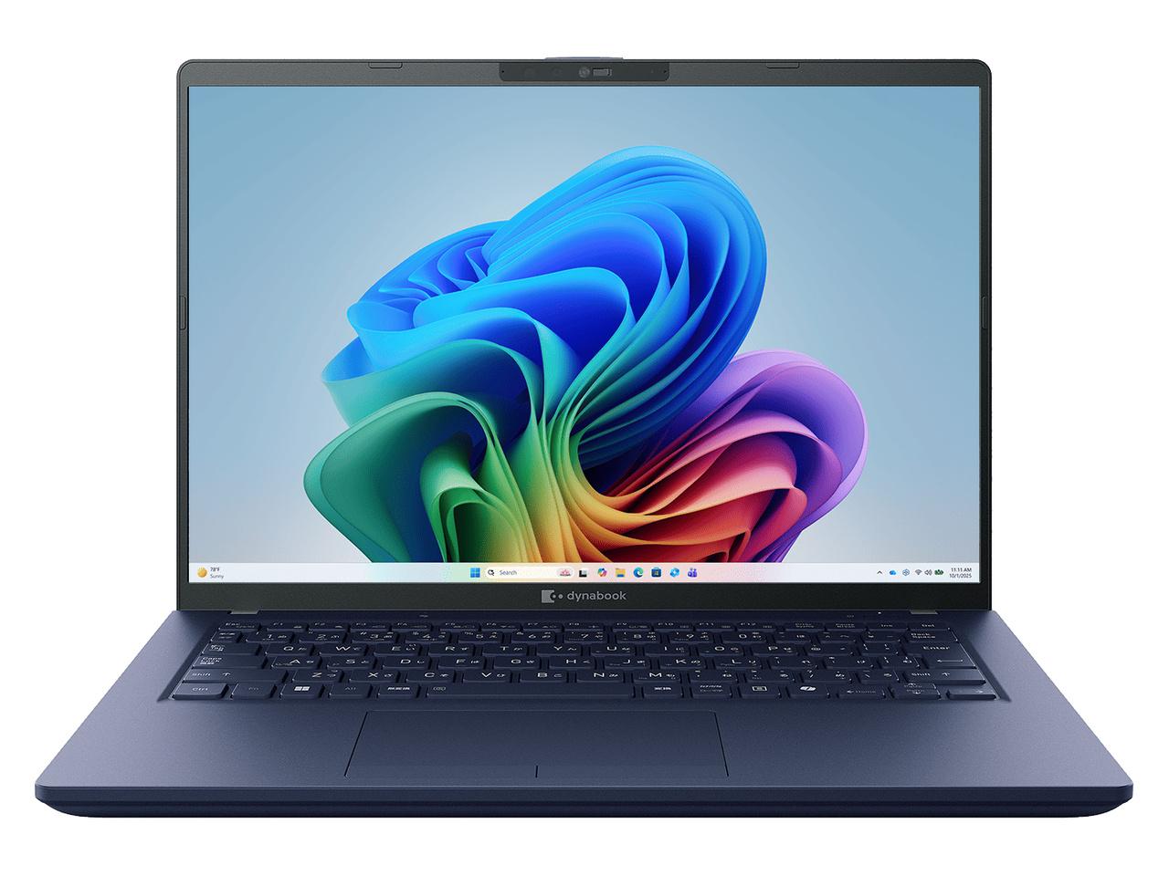 DYNABOOK ダイナブック dynabook XD5/AR (Snapdragon X Plus/16GB/SSD・512GB/ODD無/Win11Home 25H2/365 Personal(24か月版)+Office H＆B 2024 オプション付/14.0型/ダークテックブルー)(P1D5ARBL)