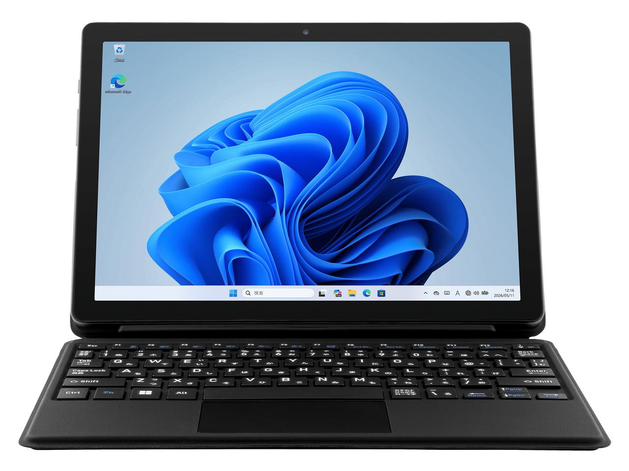 アイワマーケティングジャパン aiwa tab WS10 Windows11Pro 2in1タブレット型PC (Intel N100 QuadCore/8GB/128GB/Windows11Pro 64bit/10.5型/SIMスロット無し/解像度:1920x1280)(JA5-TBW1004)