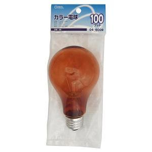 OHM オーム電機 カラー電球 PS70E26 100WAN LB-PS7600-AN (04-60 ...
