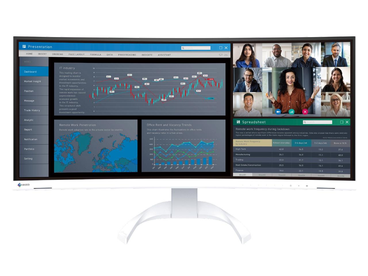 EIZO エイゾ EV3451X-WT(EV3451X-WT)
