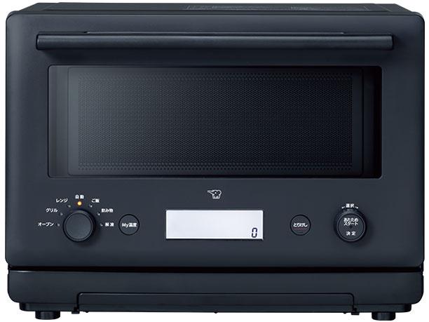 &nbsp;メーカー&nbsp;ZOJIRUSHI 象印&nbsp;商品カテゴリ&nbsp;電子レンジ・オーブン＞オーブンレンジ&nbsp;発送目安&nbsp;1週間以内に発送予定&nbsp;お支払方法&nbsp;銀行振込・クレジットカード&nbsp;送料&nbsp;送料無料&nbsp;特記事項&nbsp;&nbsp;その他&nbsp;※※※※※※※※※※※※※※※※※ 仕様 ※※※※※※※※※※※※※※※※※タイプ オーブンレンジ庫内容量 23 L使用人数 2 人庫内構造 庫内フラットドア開閉方向 縦開き最大レンジ出力 1000 Wピッタリ設置 背面センサー 赤外線センサー・温度センサー電源(周波数) 50/60Hz対応(ヘルツフリー)付属品 角皿(鉄板ホーロー製)1枚自動メニュー数 34レシピ数 61脱臭 ○加熱方式 上下ヒーター式(1段調理)グリル 上ヒーターオーブン最高温度 250 ℃オーブン最低温度 100 ℃トースト ○発酵(パン機能) ○ノンフライ機能 ○待機時消費電力ゼロ ○年間電気代 1962.9 円年間消費電力量 72.7kWh・(区分：B)省エネ基準達成率 100%(2008年度)サイズ 幅478x高さ349x奥行398(ハンドルなどを入れた最大奥行寸法：453)mm質量 16.5 kg庫内寸法 幅369x高さ175x奥行310mmカラー スレートブラック