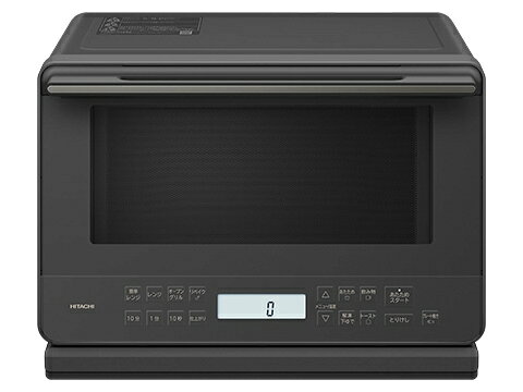 &nbsp;メーカー&nbsp;HITACHI 日立&nbsp;商品カテゴリ&nbsp;電子レンジ・オーブン＞オーブンレンジ&nbsp;発送目安&nbsp;1〜2週間以内に発送予定&nbsp;お支払方法&nbsp;銀行振込・クレジットカード&nbsp;送料&nbsp;送料無料&nbsp;特記事項&nbsp;&nbsp;その他&nbsp;※※※※※※※※※※※※※※※※※ 仕様 ※※※※※※※※※※※※※※※※※タイプ スチームオーブンレンジ庫内容量 27 L使用人数 3 人庫内構造 庫内フラットドア開閉方向 縦開き最大レンジ出力 1000 W2品同時あたため ○ピッタリ設置 背面センサー 重量センサー、蒸気・温度センサー電源(周波数) 50/60Hz対応(ヘルツフリー)付属品 外して丸洗いテーブルプレート(オーブン兼用)/スチーム小皿/メニューシール自動メニュー数 88レシピ数 110自動お手入れ ○脱臭 ○加熱方式 上下ヒーター式(1段調理)グリル 上下平面ヒーターグリルオーブン最高温度 250 ℃オーブン最低温度 100 ℃トースト ○発酵(パン機能) ○過熱水蒸気 ○ノンフライ機能 ○スチーム カップ式待機時消費電力ゼロ ○サイズ 幅483x高さ355x奥行388(ハンドル含む：440)mm質量 14.8 kg庫内寸法 幅375x高さ213x奥行323mmカラー チャコールグレー