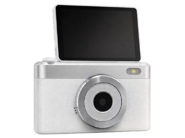 KEIYO チルト式 Wi-fiデジカメ 2.88インチIPS液晶モニタを搭載 自撮りにも最適 ホワイト AN-DC006-WH