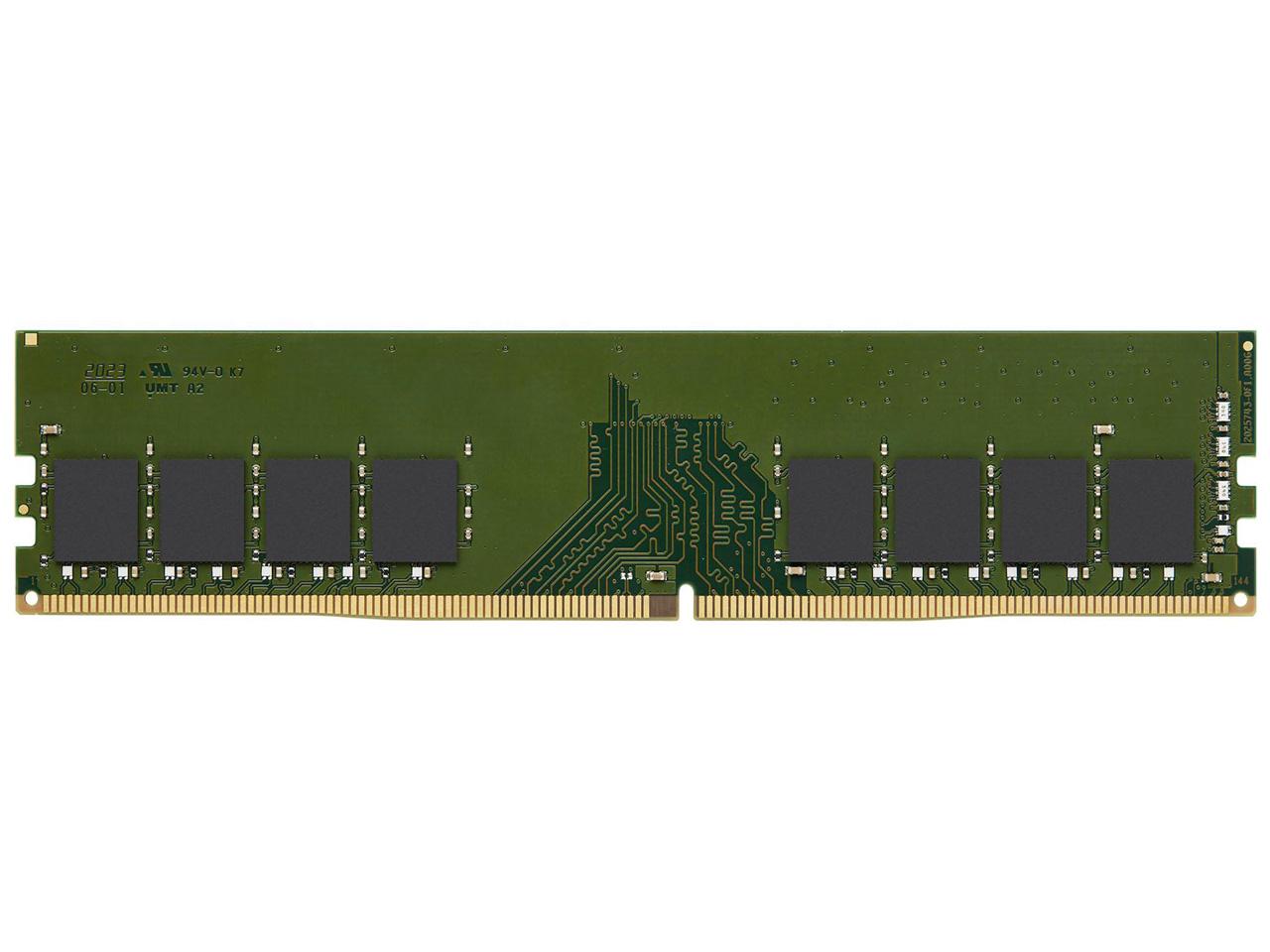 キングストン 8GB DDR4 3200MHz Non-ECC CL22 1.2V Unbuffered DIMM PC4-25600