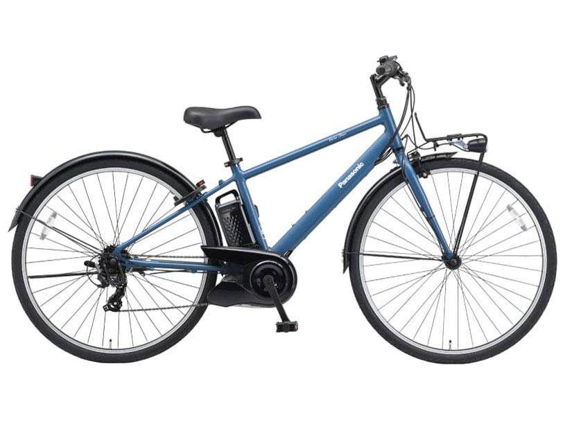 &nbsp;メーカー&nbsp;PANASONIC パナソニック&nbsp;商品カテゴリ&nbsp;自転車本体＞電動自転車&nbsp;発送目安&nbsp;1日〜2日以内に発送予定（土日祝除）&nbsp;お支払方法&nbsp;銀行振込・クレジットカード&nbsp;送料&nbsp;送料無料&nbsp;特記事項&nbsp;&nbsp;その他&nbsp;※※※※※※※※※※※※※※※※※ 仕様 ※※※※※※※※※※※※※※※※※タイプ スポーツ・eバイク(e-bike)用途 通勤通学向け・スポーツ向け・ファッション向けタイヤサイズ 700×38Cシフト数 7 段変速適応身長 149〜185cmバッテリー容量 8 Ah充電時間 4.5 時間バッテリータイプ リチウムイオンパワーモード 28 kmオートモード 36 kmエコモード 53 km重量 21.4 kgサドル高 790mm〜965mm全長 1865 mm全幅 585 mm純正オプション サイクルカバー・フロントバスケットカラー スムースブルー