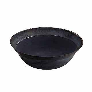 【まとめ買い10個セット品】鋳鉄丸底平釜 12...の紹介画像2
