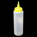 【まとめ買い10個セット品】 SAディスペンサー 270cc 黄/白【調味料入れ 容器 ディスペンサー】【ECJ】