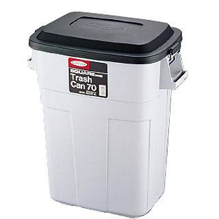 【まとめ買い10個セット品】スクエアシリーズ トラッシュカン(大型) L-945 70型【 ペール バケツ ゴミ箱 大型ごみ箱 キッチン ペール バケツ ゴミ箱 大型ごみ箱 キッチン 業務用】【ECJ】