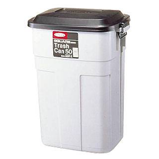 スクエアシリーズ トラッシュカン L-943 50型【ペール バケツ ゴミ箱 大型ごみ箱 キッチン ペール バケツ ゴミ箱 大型ごみ箱 キッチン 業務用】【ECJ】 [2]