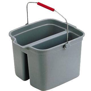ラバーメイド ブルート・ダブルペール No.2617 グレー【ペール バケツ ペール バケツ 業務用】【ECJ】 [2]