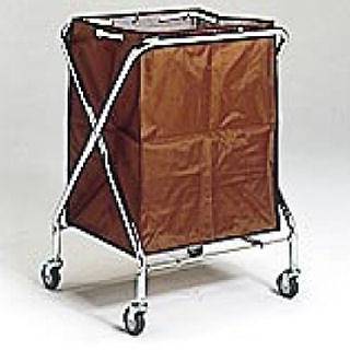 BM ダストカー 大 茶【清掃用ワゴン ダストカー ダストボックス ゴミ箱 業務用】【ECJ】 [2]