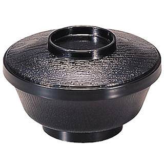 まゆ型飯器 黒内朱 1-225-4 【メーカー...の紹介画像2
