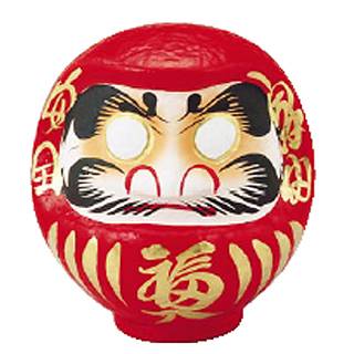 福だるま 8号【店舗備品 インテリア装飾品 ダルマ 業務用】【メーカー直送/代引不...